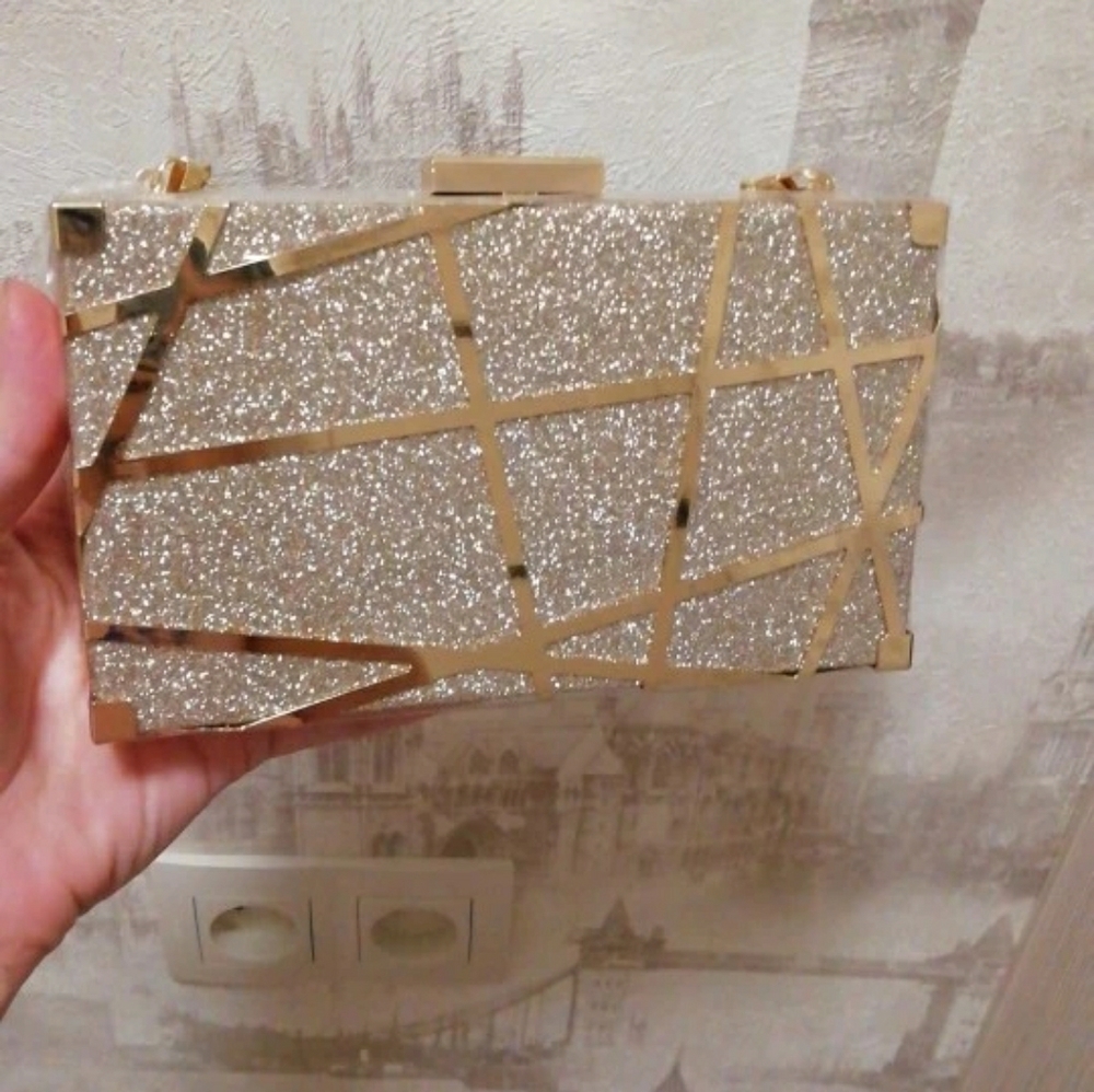 Glitter Clutch
